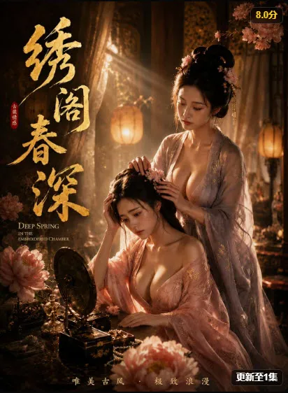 短剧《绣阁春深》封面